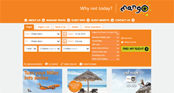 Desktop Screenshot of flymango.co.za